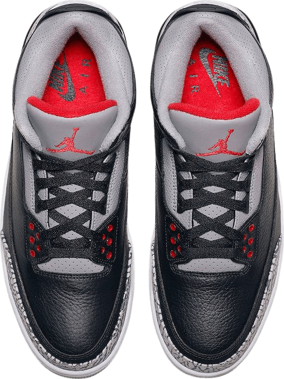 Air Jordan 3 Black Cement Reimagined