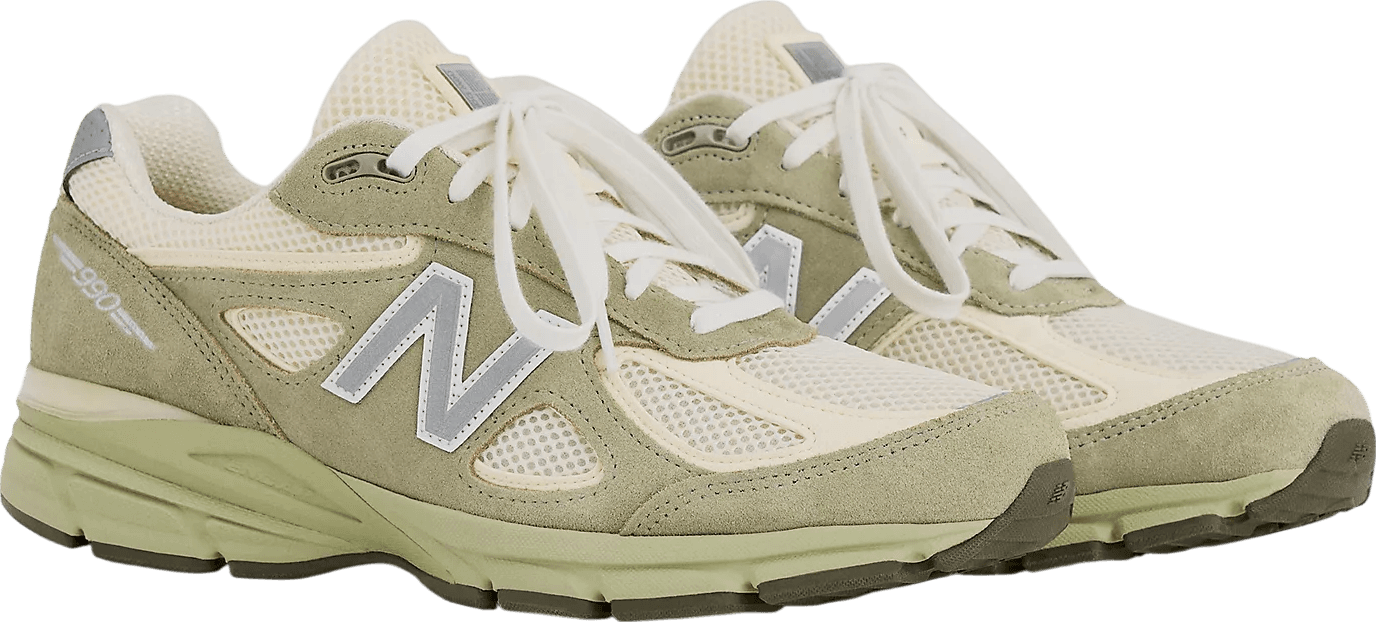 New Balance 990v4 MiUSA Olive Leaf