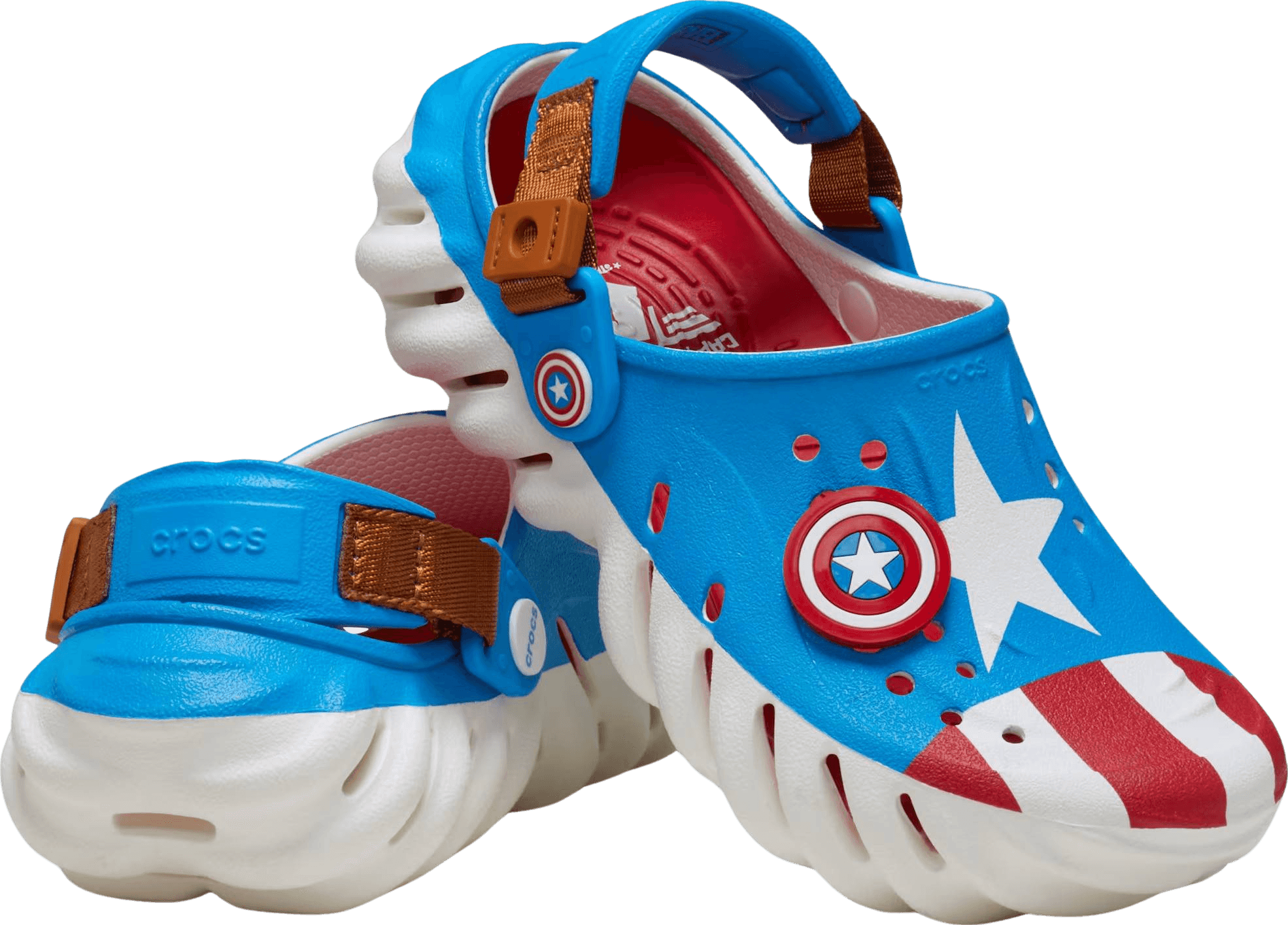 Crocs Marvel x Echo Clog Captain America Steve Rogers (GS)