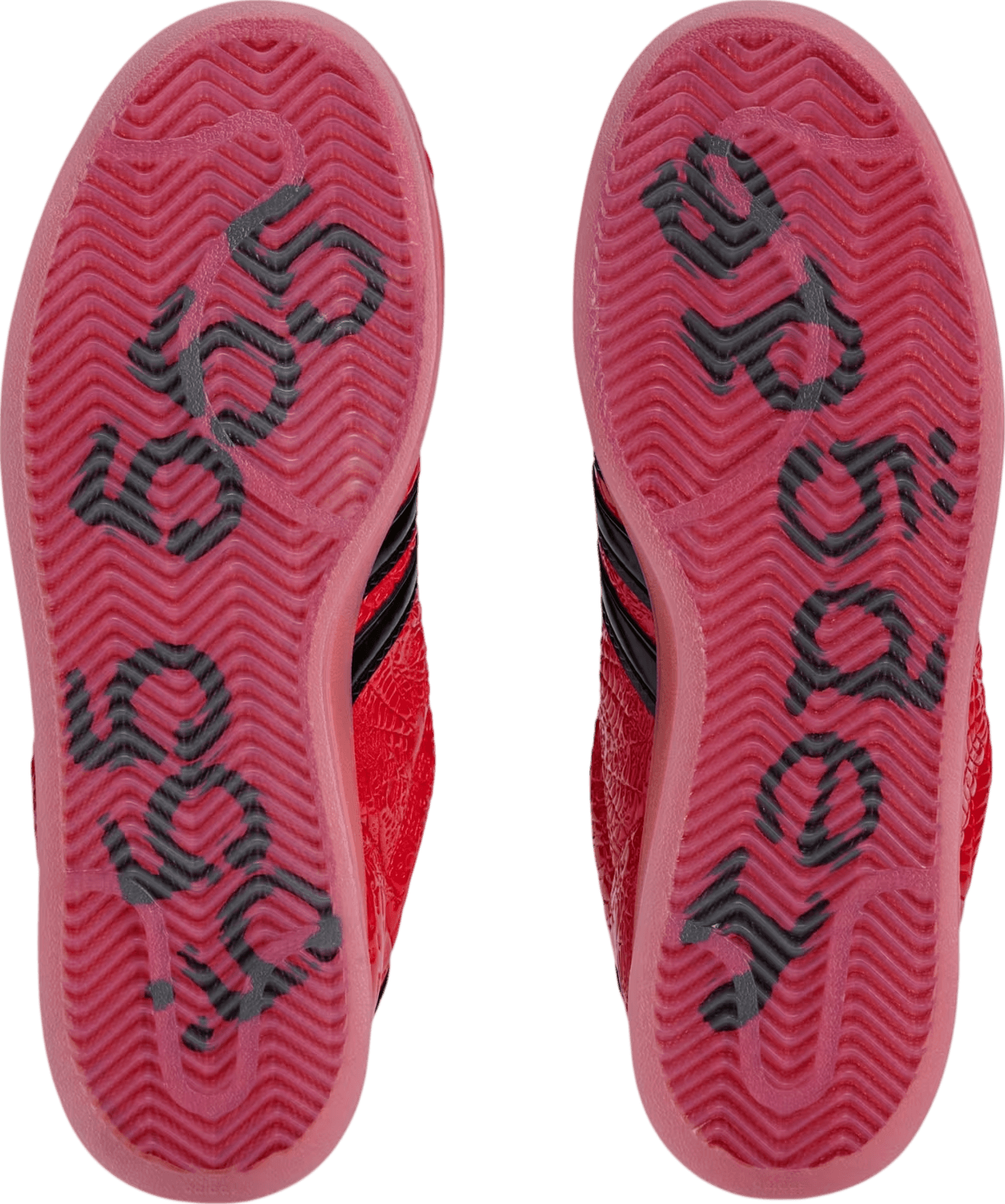 Sp5der x adidas Superstar Red