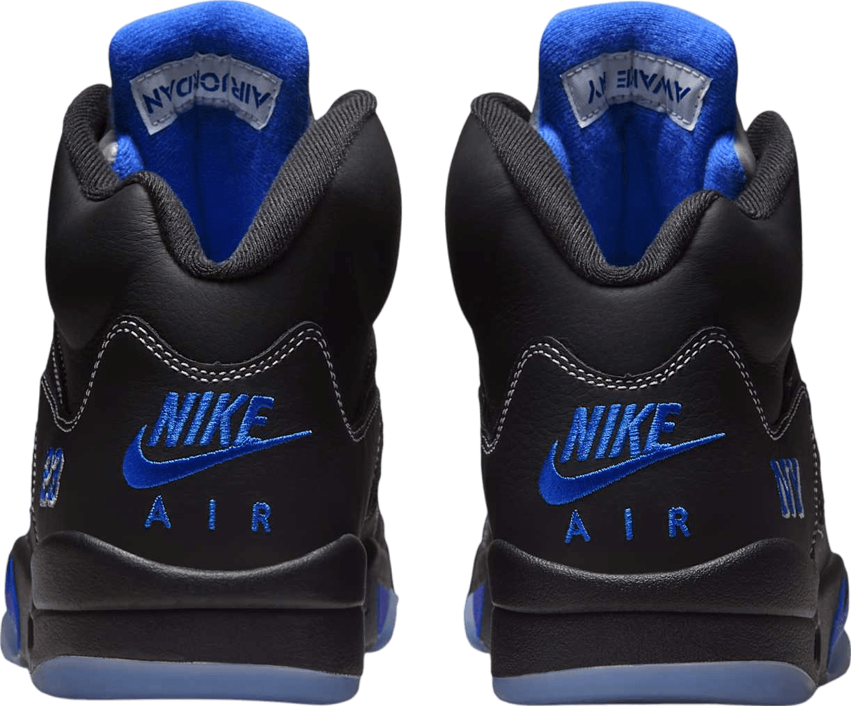 Awake NY x Air Jordan 5 Black/Racer Blue