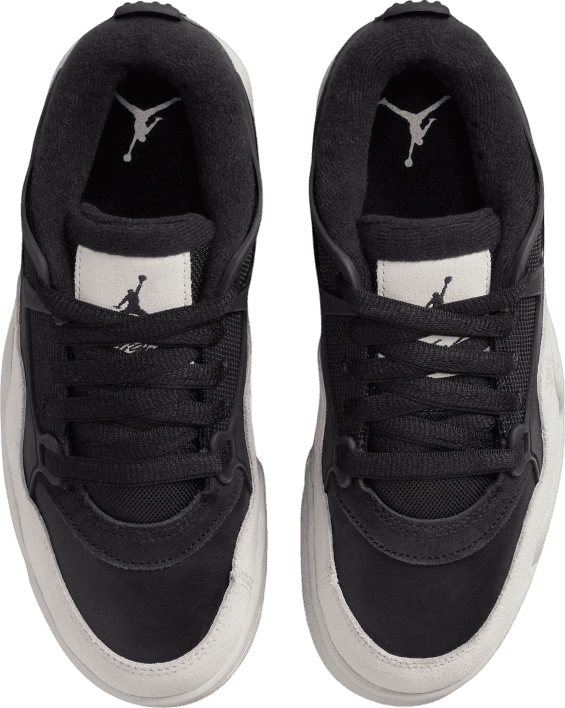 Air Jordan 4 RM Black/Light Bone (GS)