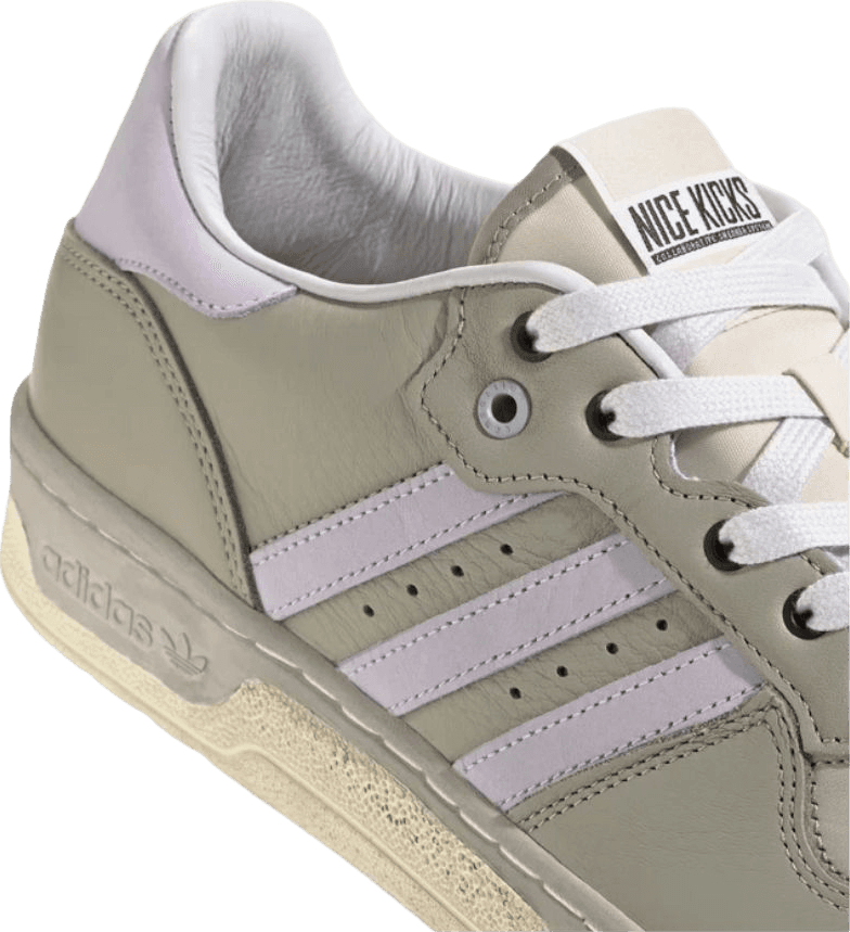 Nice Kicks x Adidas Rivalry Low Cream White