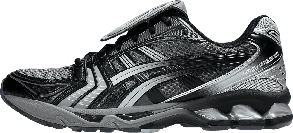 The Museum Visitor x Asics Gel Kayano 14 Black/Grey-White