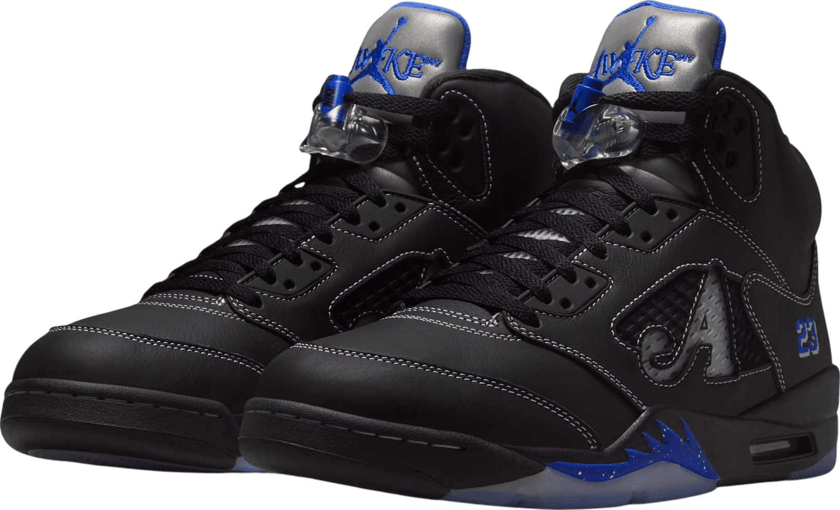 Awake NY x Air Jordan 5 Black/Racer Blue