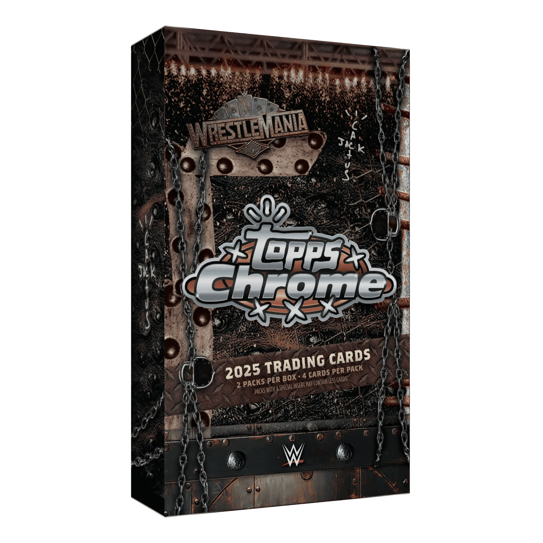 2025 TOPPS CHROME WWE CACTUS JACK X WRESTLEMANIA BOX
