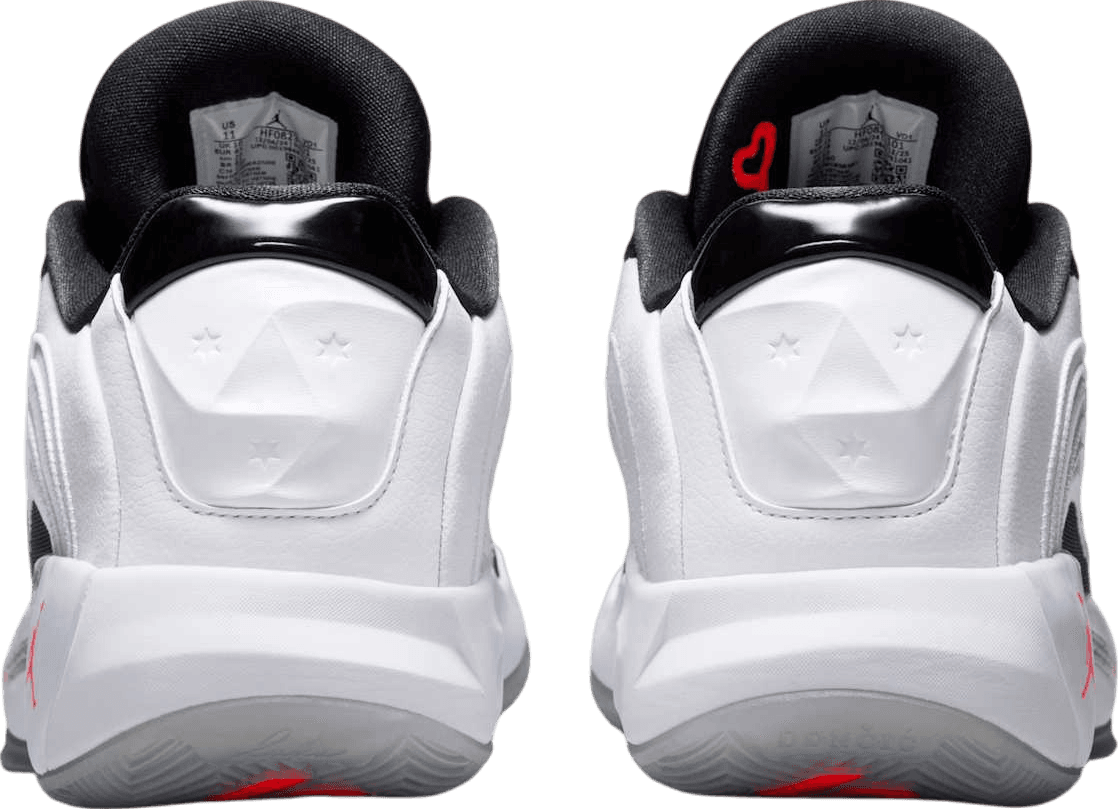 Jordan Luka 4 White/Bright Crimson