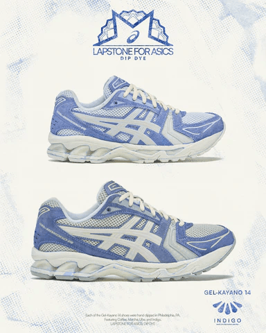ASICS Gel-Kayano 14 Dip Dye Pack Indigo