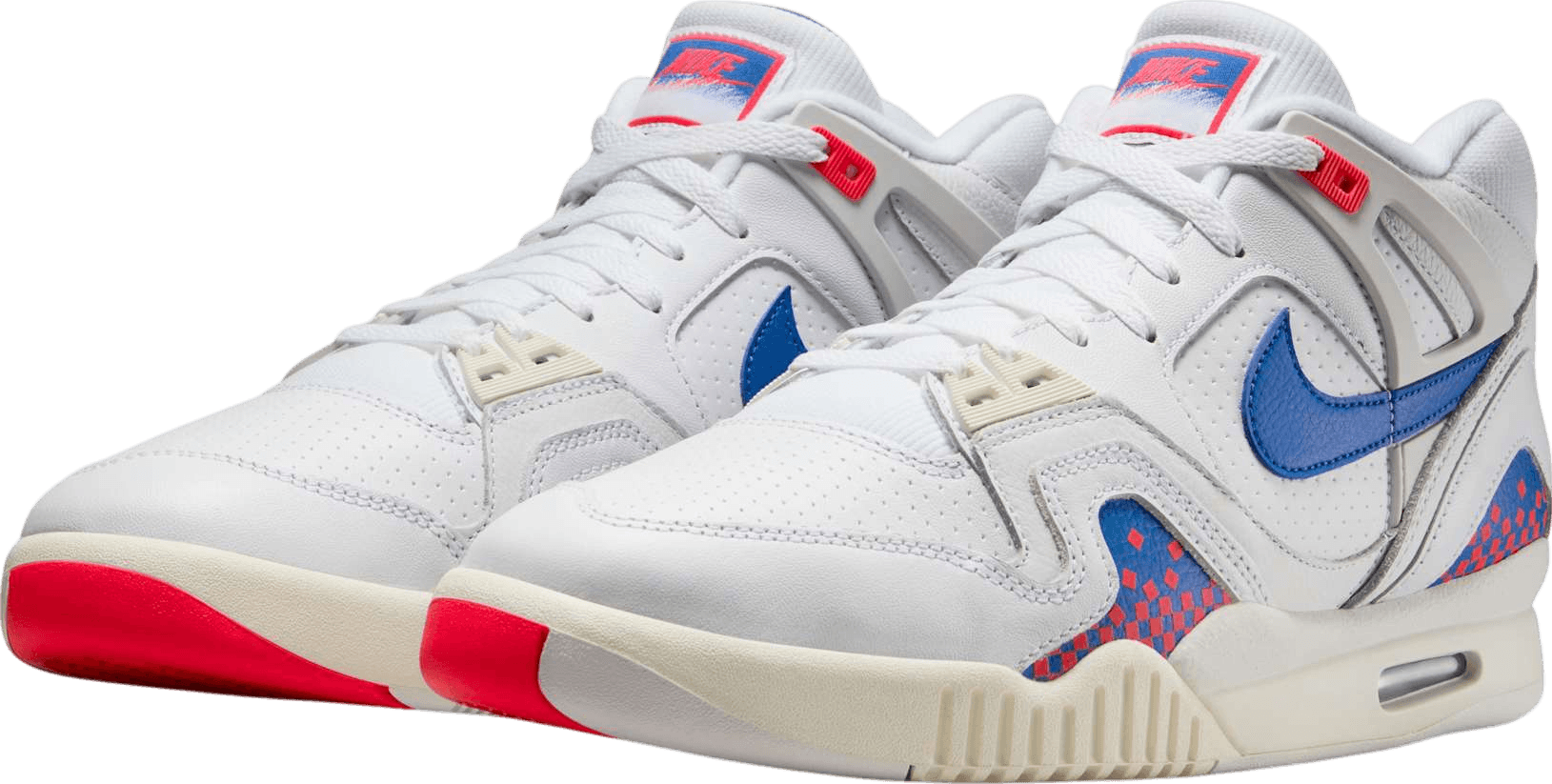 Nike Air Tech Challenge 2 White/Laser Crimson (2025)