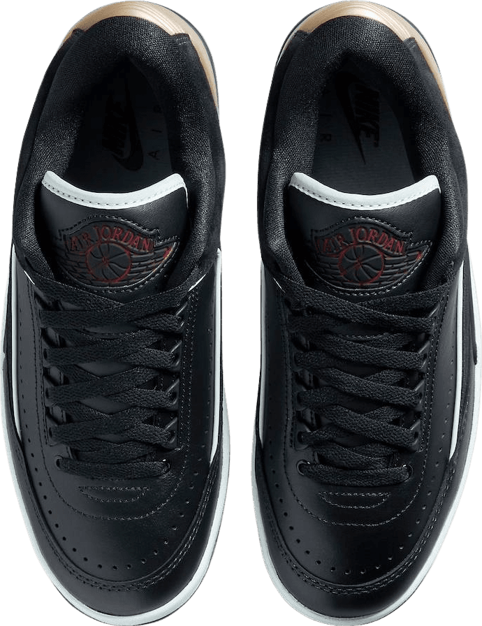Jordan 2 black gold sales