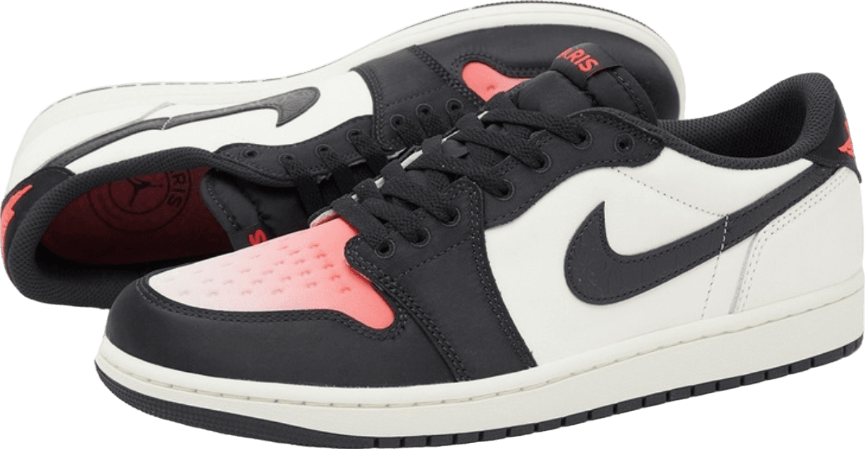 PSG x Air Jordan 1 Retro Low Pink Oxford