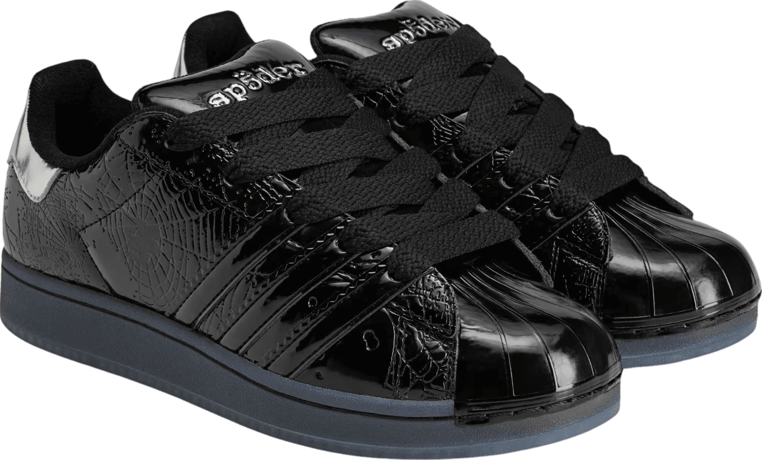 Sp5der x adidas Superstar Black