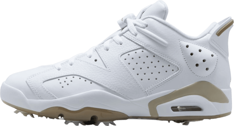 Air Jordan 6 Low Golf White Khaki