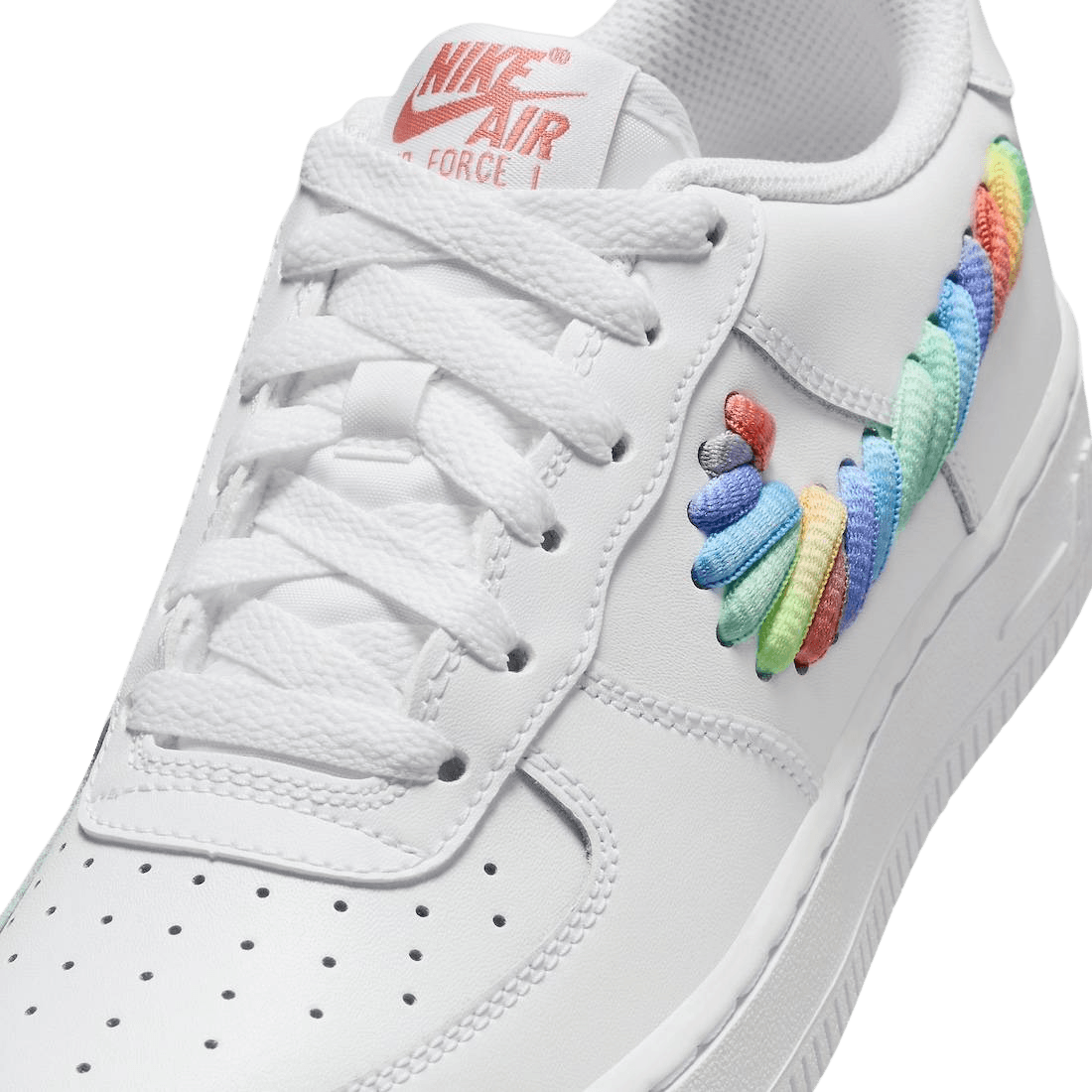 Nike Air Force 1 Low Rainbow Swoosh (GS)