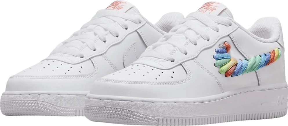 Nike Air Force 1 Low Rainbow Swoosh (GS)