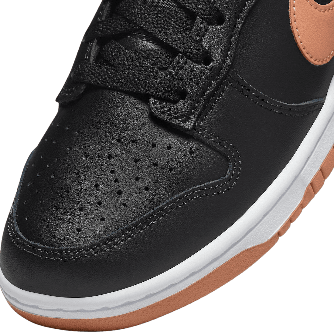 Nike Dunk Low Black/Amber Brown