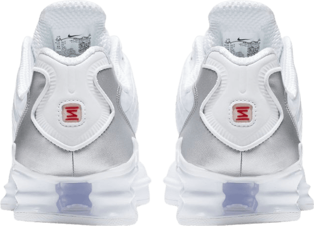 Nike Shox TL White Metallic Silver Max Orange (W)
