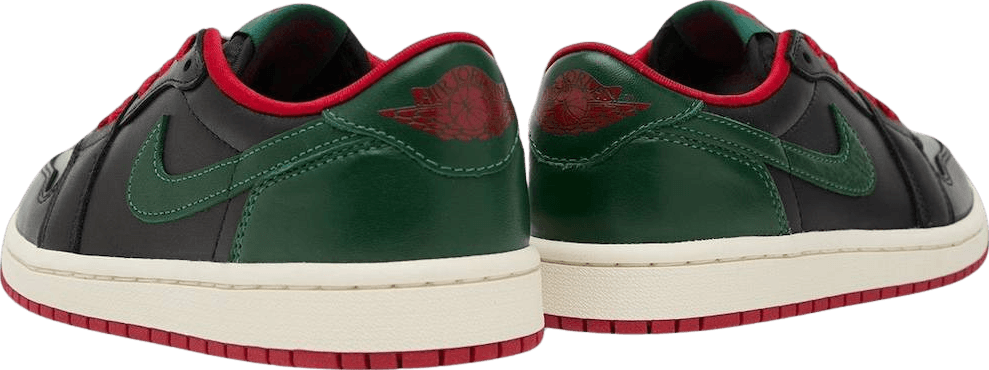 Air Jordan 1 Retro Low Black/Gorge Green (W)