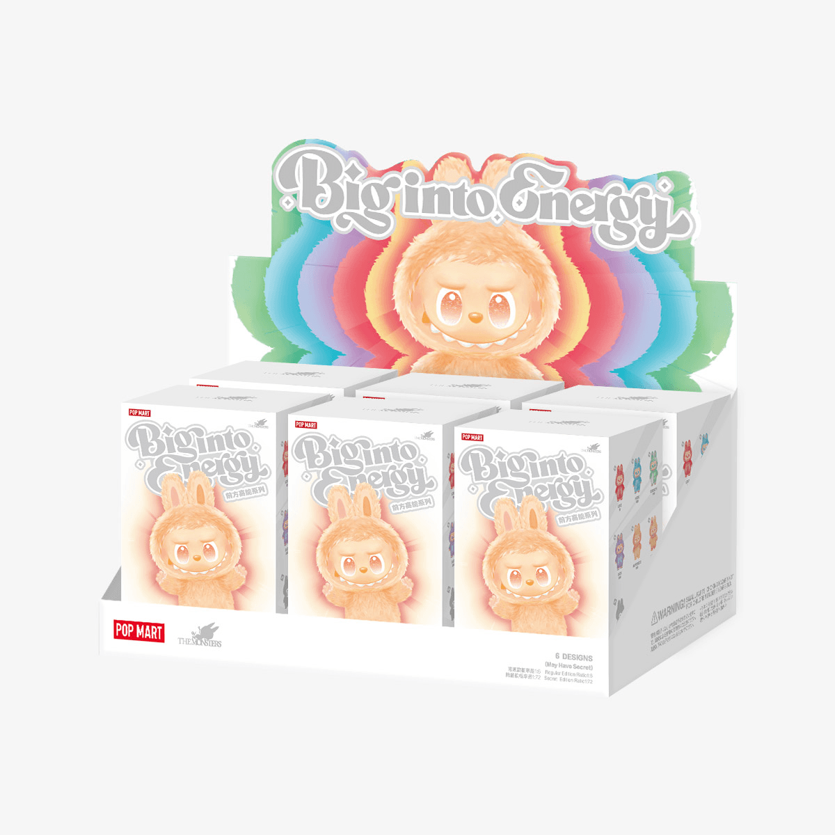 Labubu The Monsters Big into Energy Vinyl Pendant Blind Box