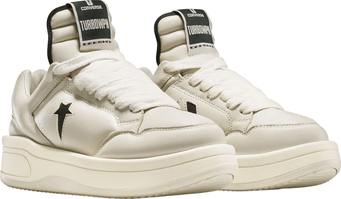 Rick Owens x Converse TURBOWPN OX Cloud Cream