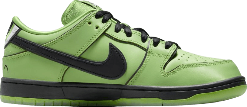 Nike SB Dunk Low x The Powerpuff Girls Buttercup