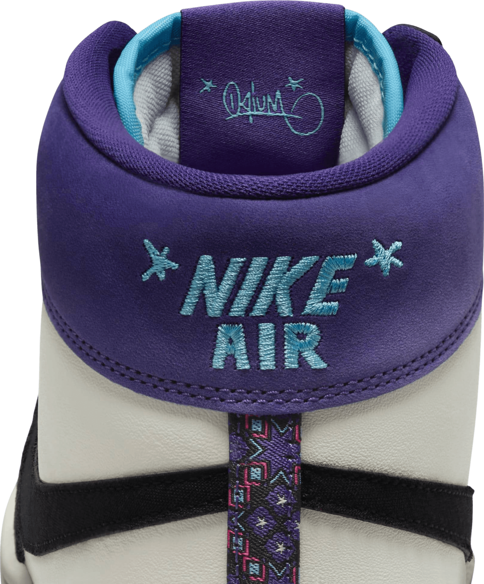 Opium x Nike Jordan Air Ship Black/Court Purple