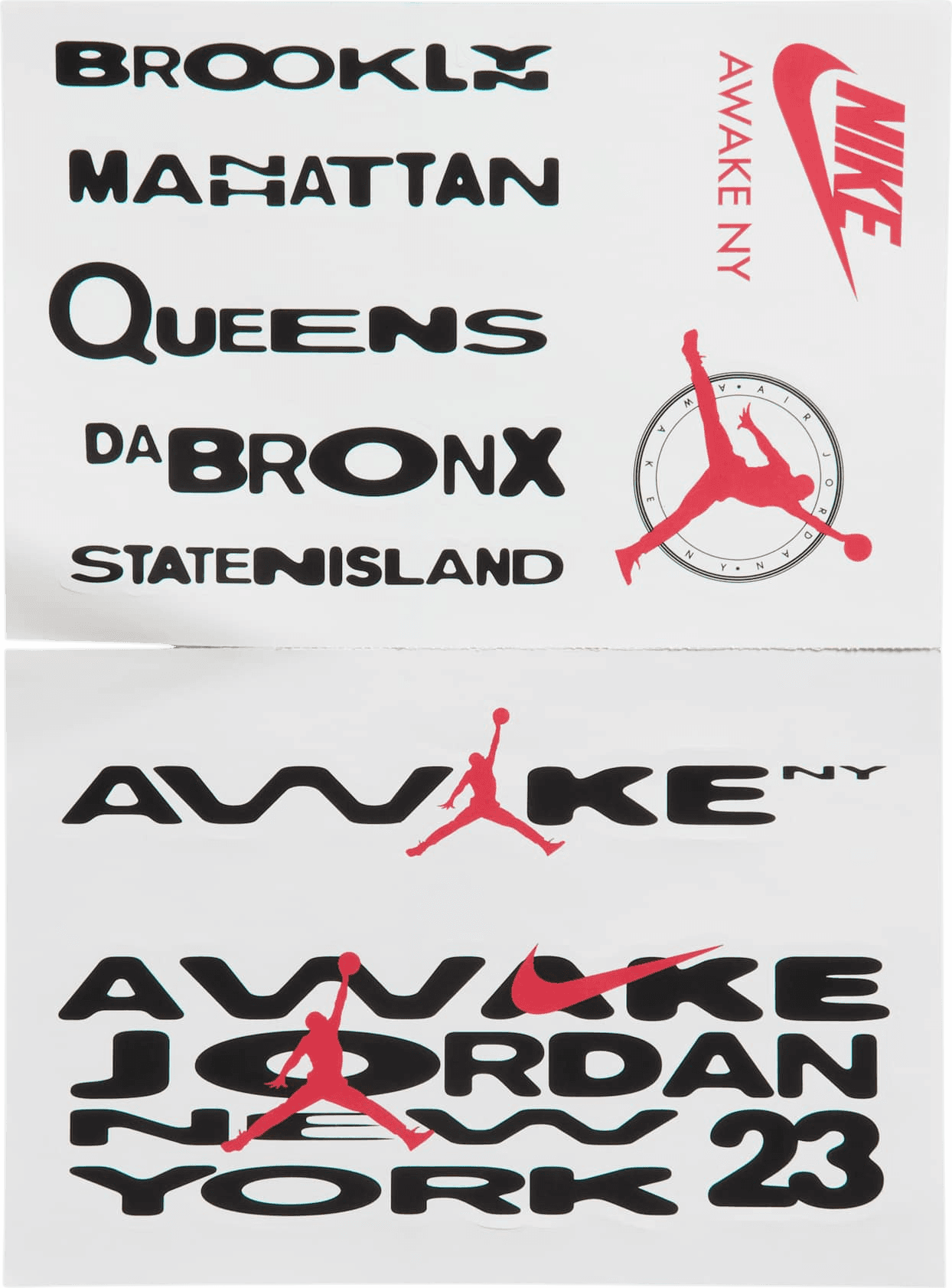 Awake NY x Air Jordan 5 Black/Racer Blue