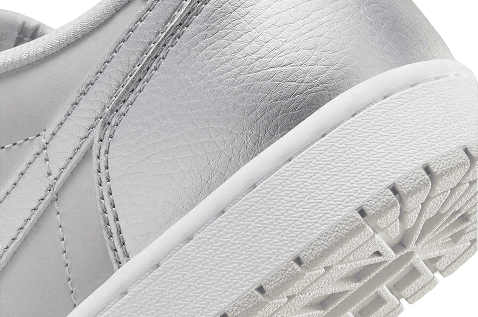 Air Jordan 1 Low Metallic Silver