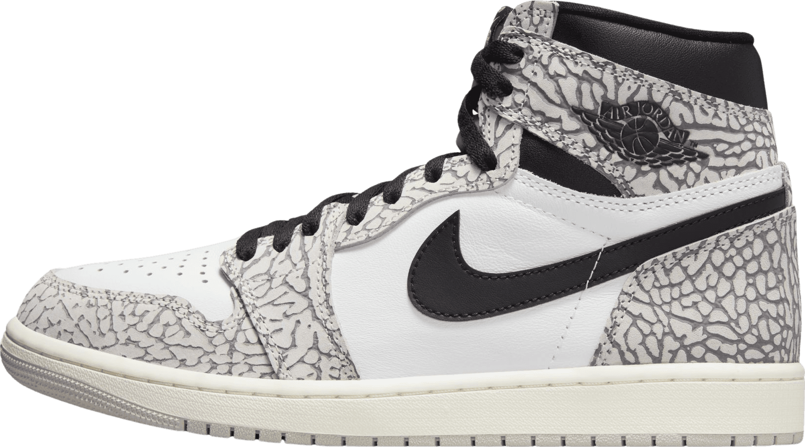 Air Jordan 1 High White Cement