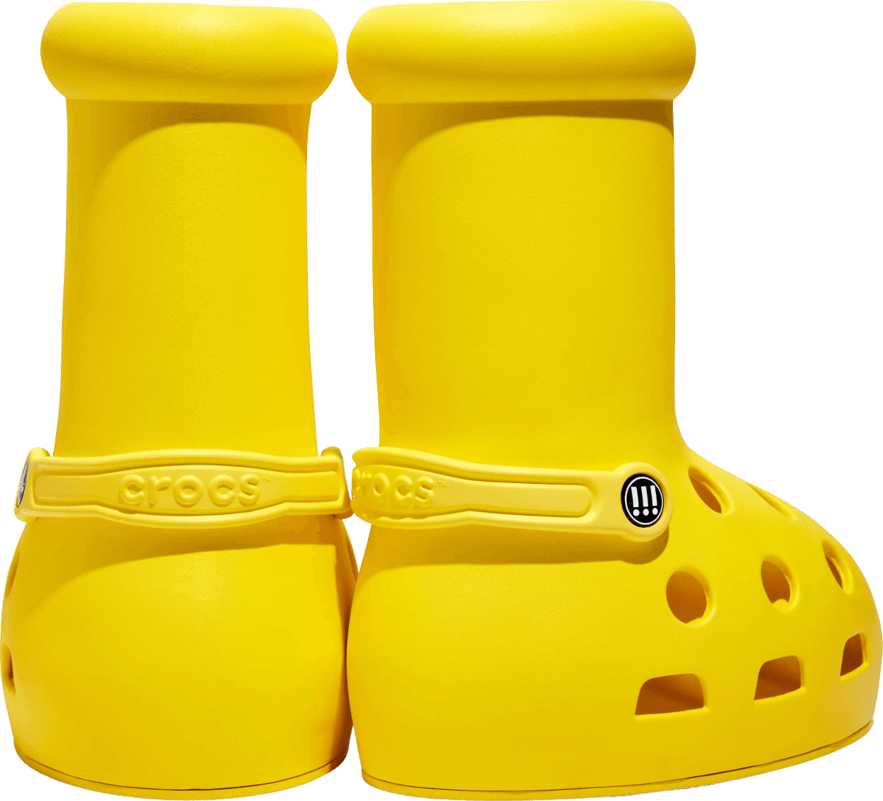 MSCHF x Crocs Big Yellow Boot