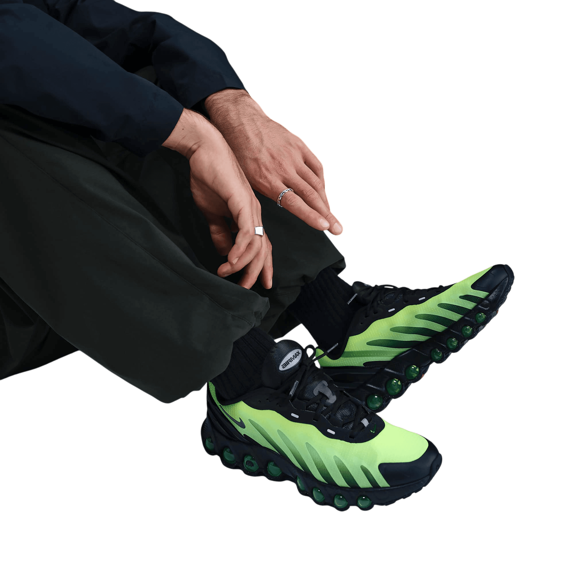 Nike Air Max DN8 Black Green Strike