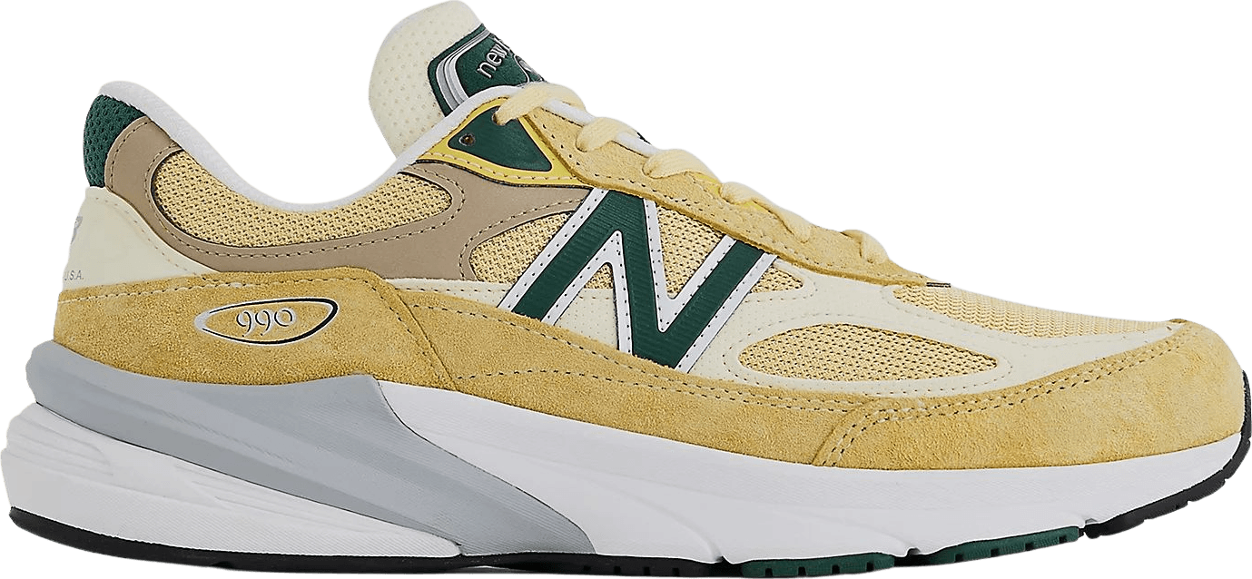 New Balance 990v6 Made In USA Pale Yellow