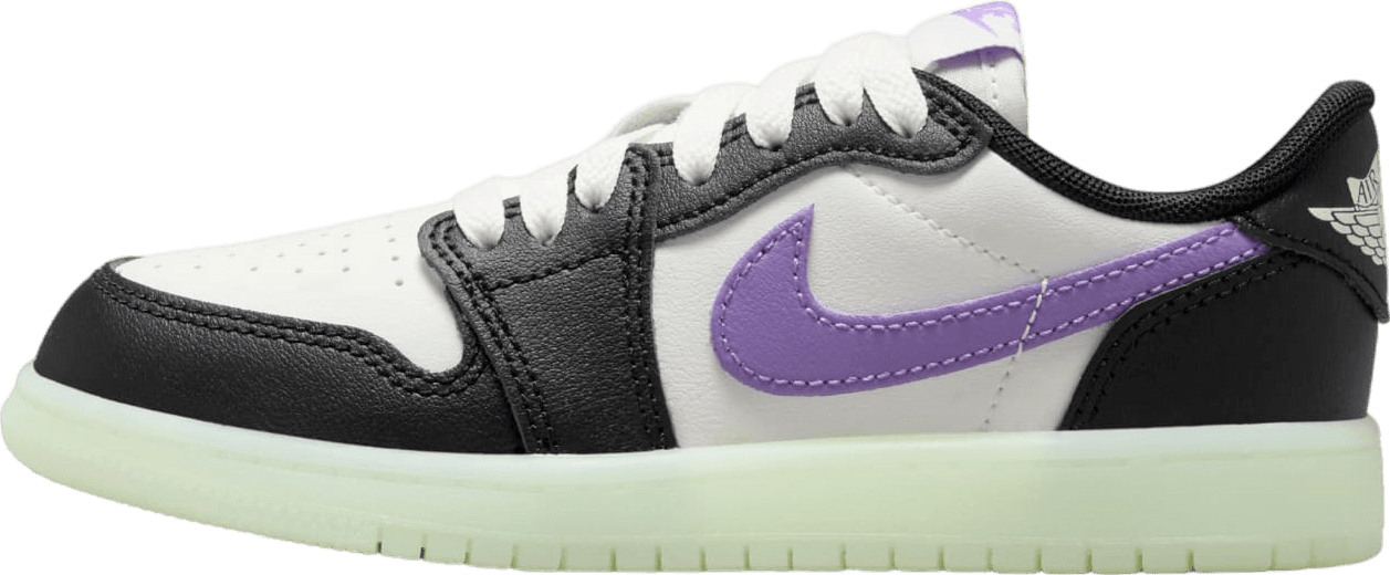 Air Jordan 1 Low Black Raspberry (PS)