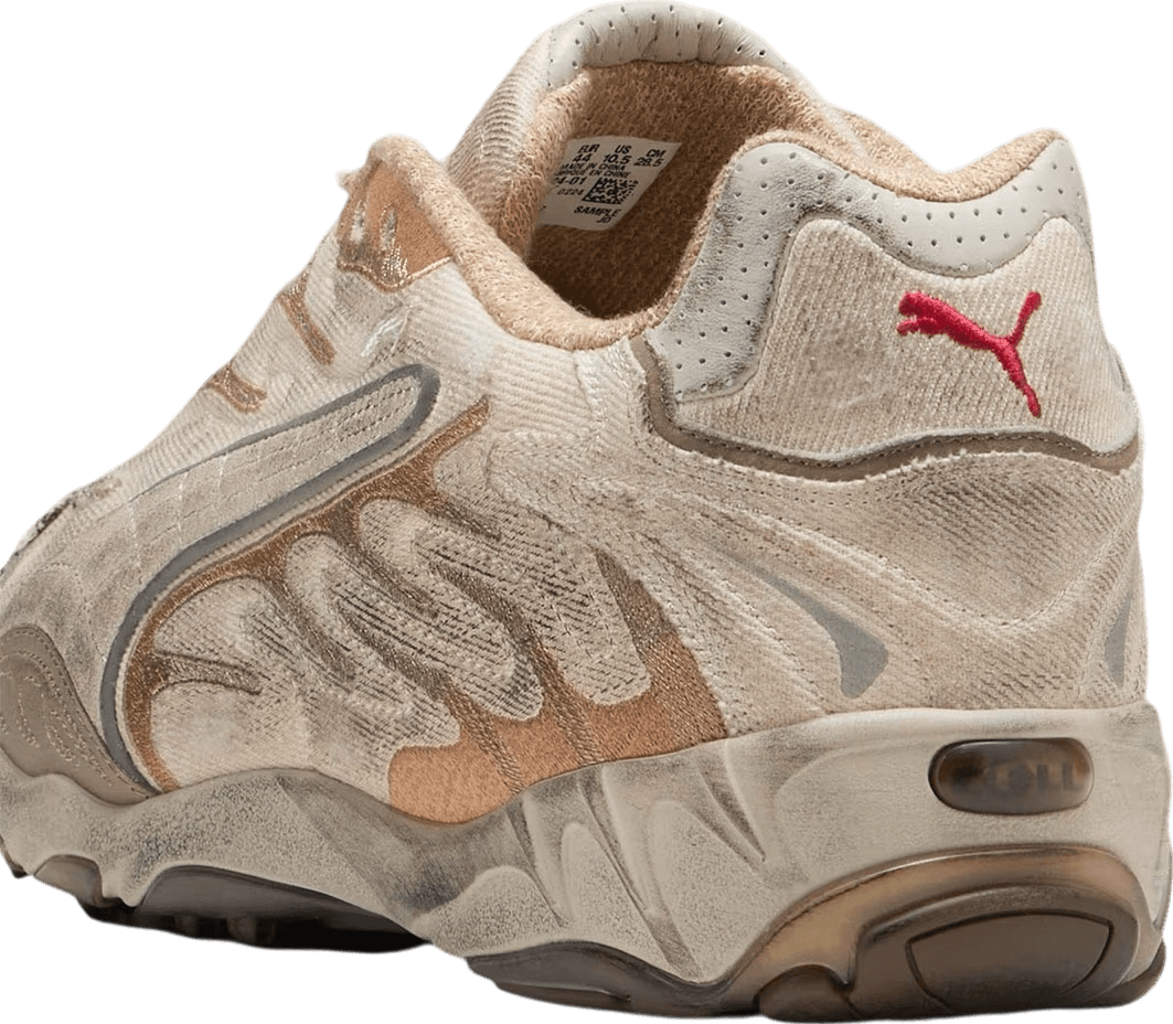 A$AP Rocky x Puma Inhale Distressed Canvas Sneakers (M)