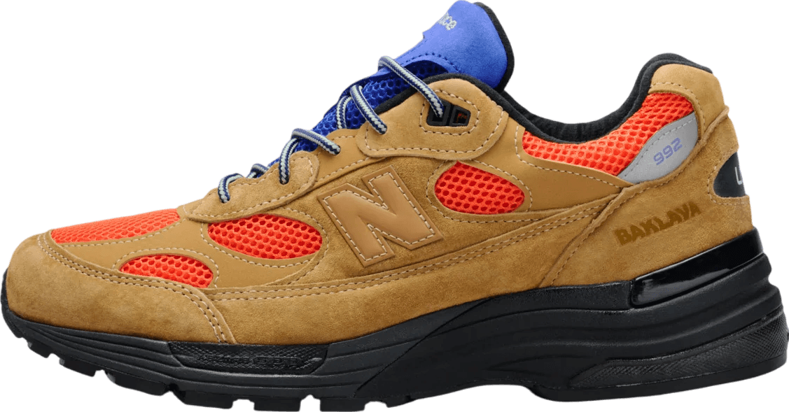 Action Bronson x New Balance 992 MiUSA Tiger Eye