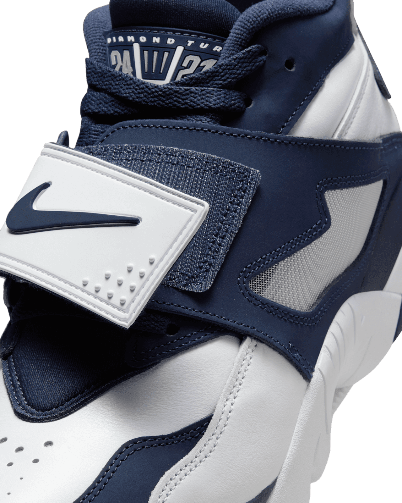 Nike Air Diamond Turf White/Metallic Silver