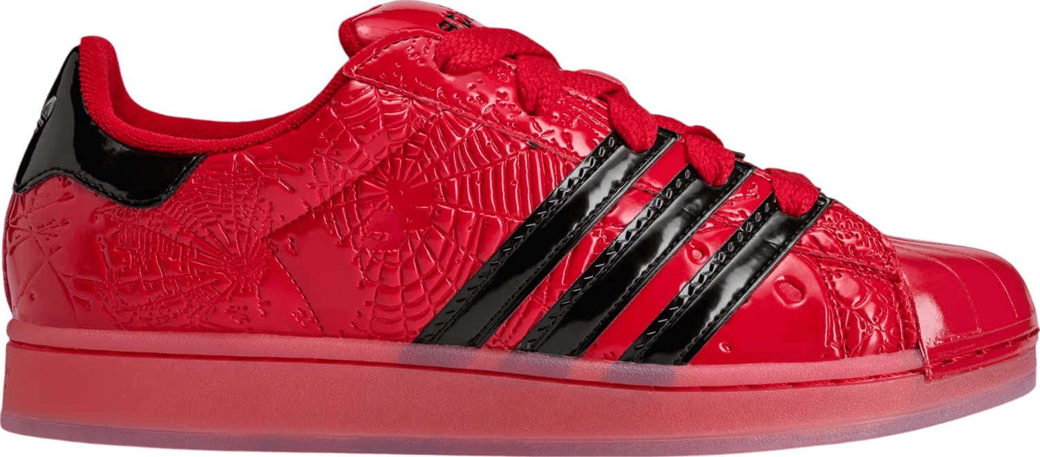 Sp5der x adidas Superstar Red