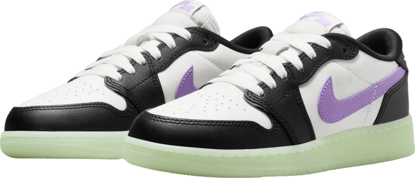Air Jordan 1 Low Black Raspberry (GS)