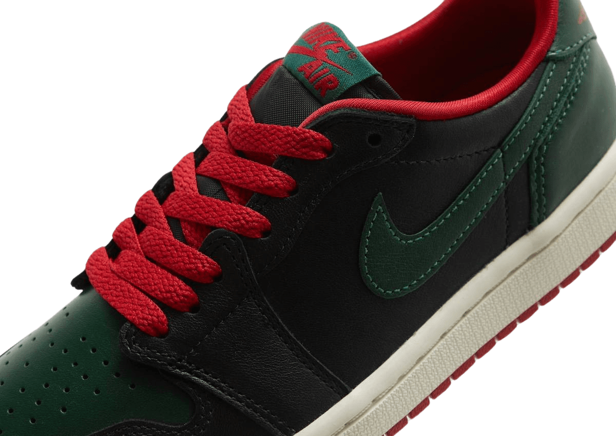 Air Jordan 1 Retro Low Black/Gorge Green (W)