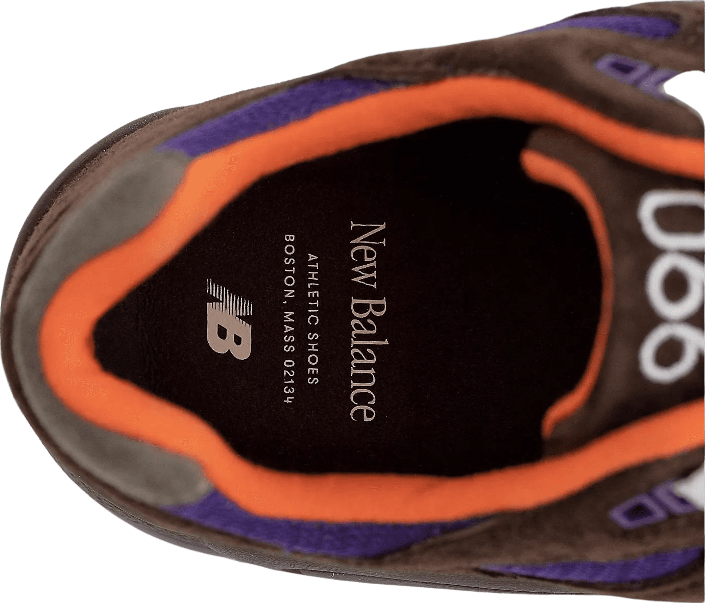 New Balance 990v2 MiUSA Brown Purple
