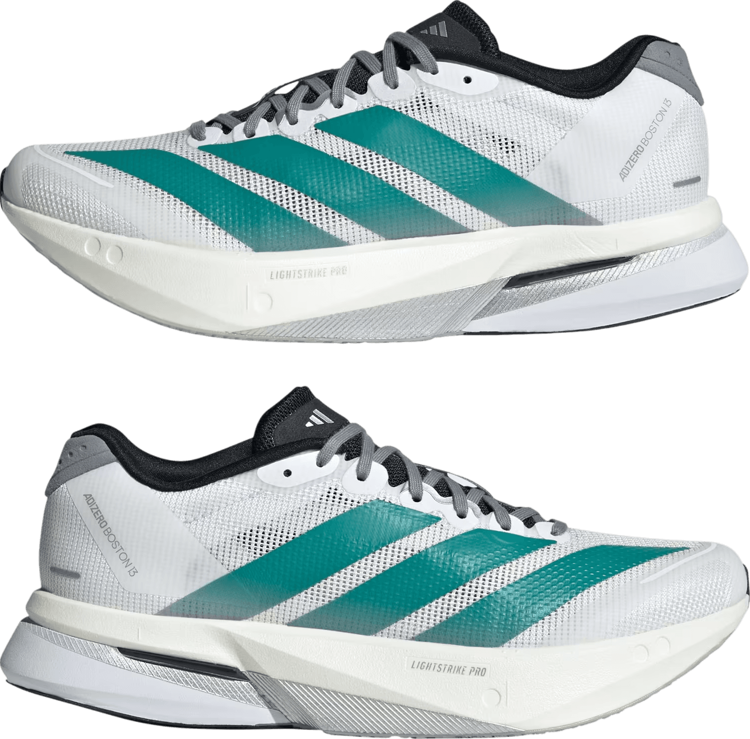 Adidas Adizero Boston 13 Cloud White/Pure Teal (W)