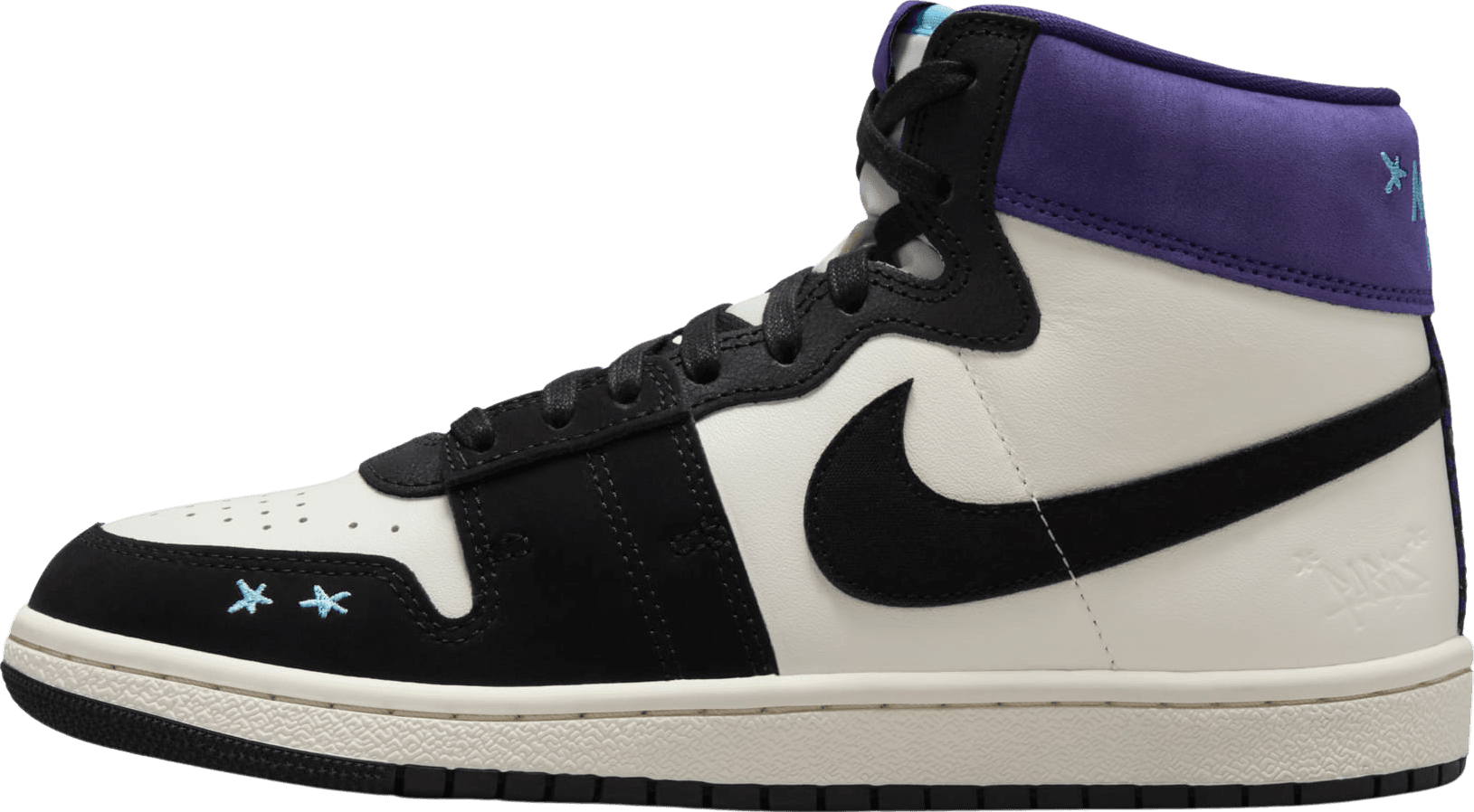 Opium x Nike Jordan Air Ship Black/Court Purple