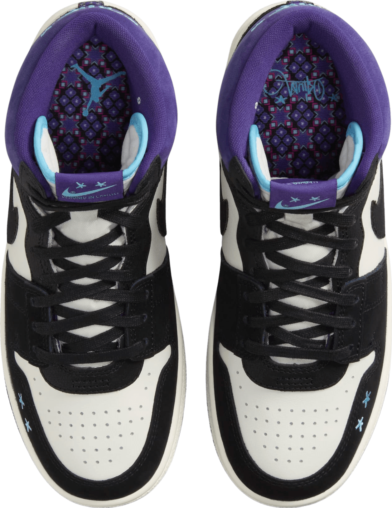Opium x Nike Jordan Air Ship Black/Court Purple