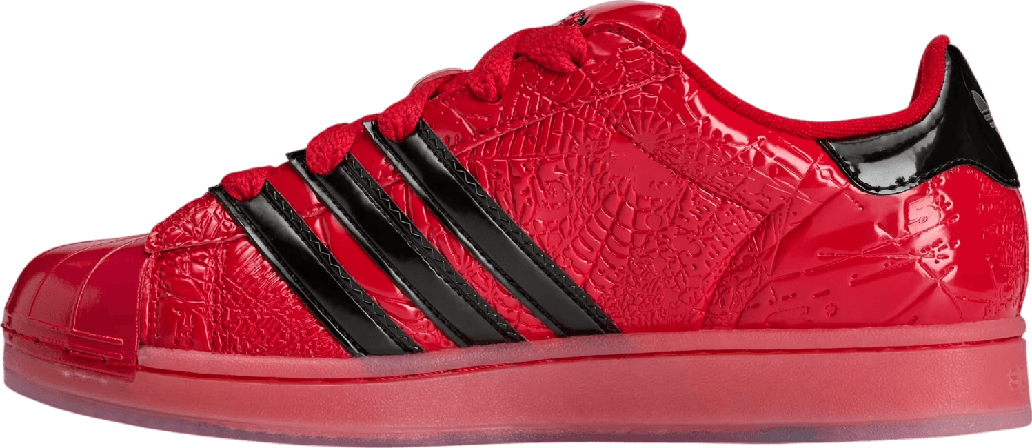 Sp5der x adidas Superstar Red