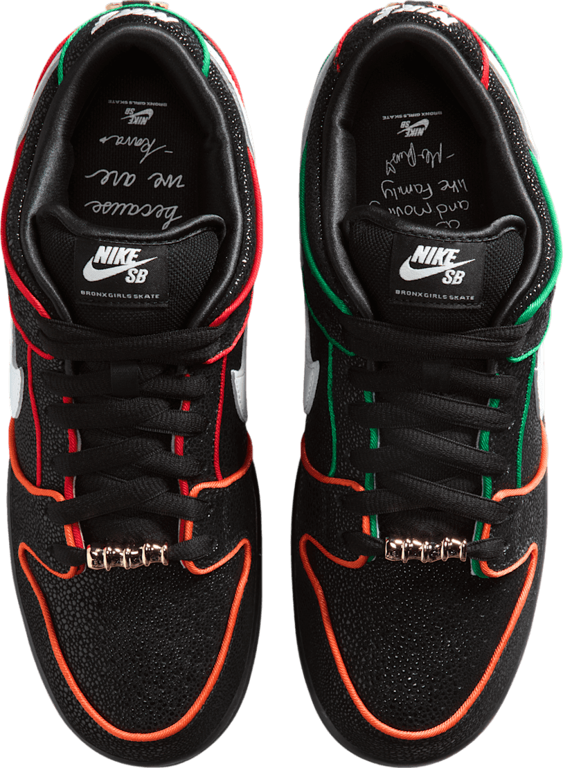 Bronx Girls Skate x Nike SB Dunk Low Black/Red