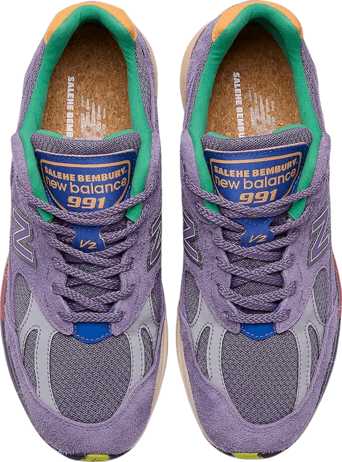 Salehe Bembury x New Balance 991v2 MiUK Purple