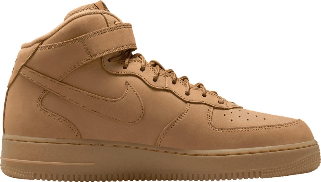 Nike Air Force 1 Mid Flax/Outdoor Green