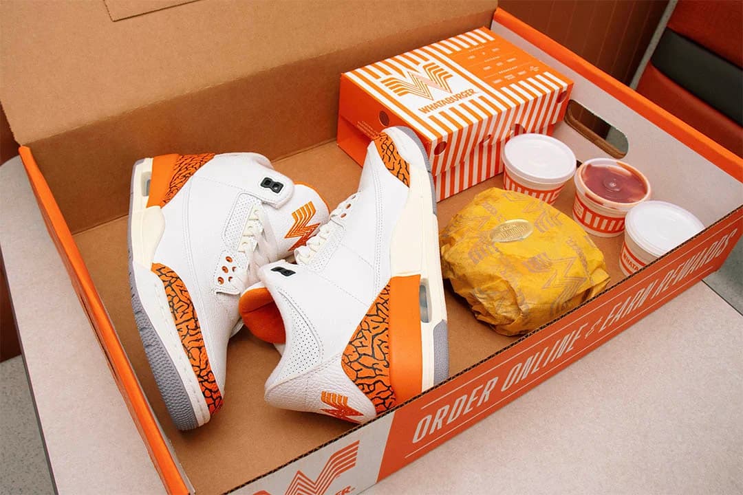 Dank and Co x Whataburger Custom Air Jordan 3