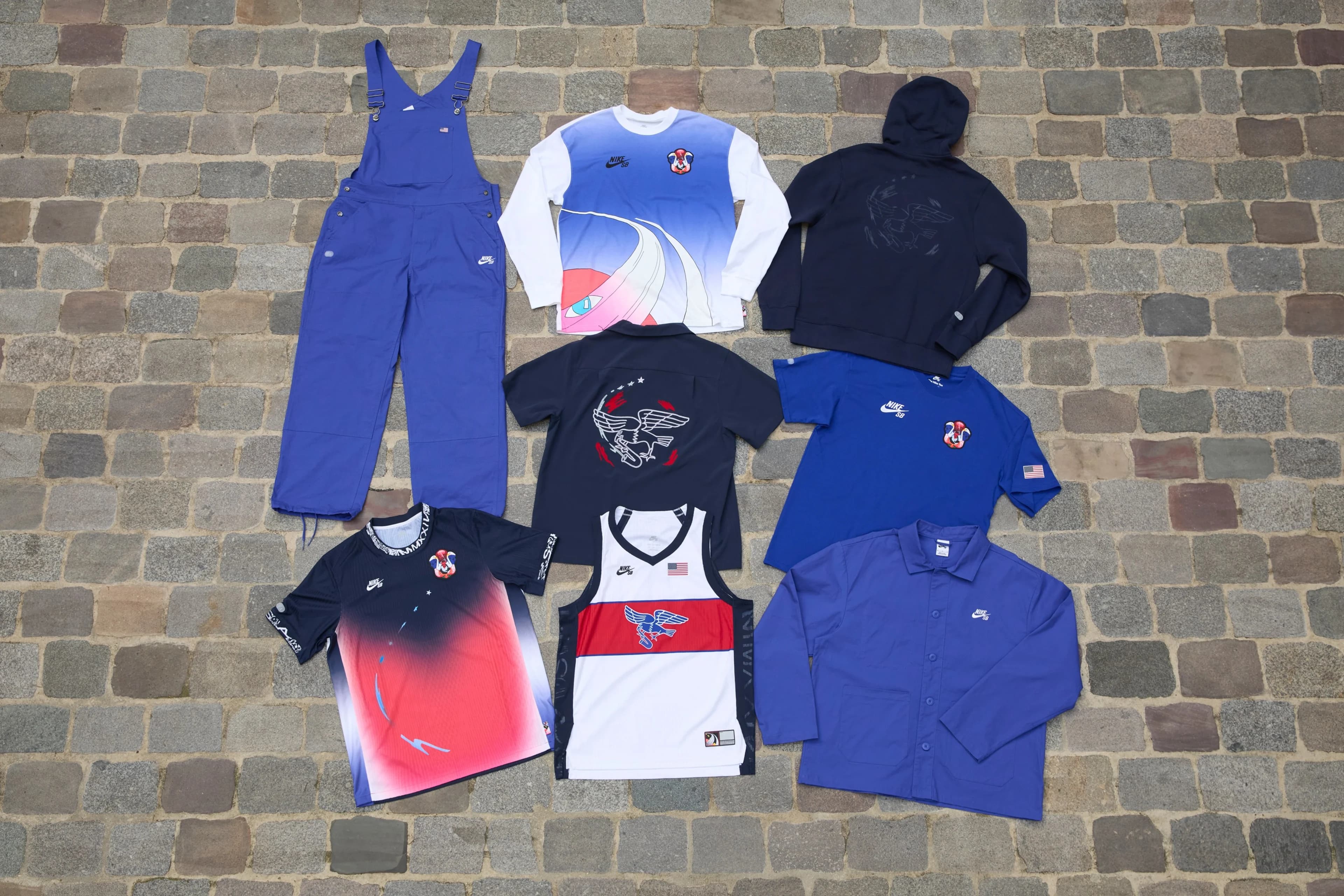 Skateboarding federation kits: USA apparel