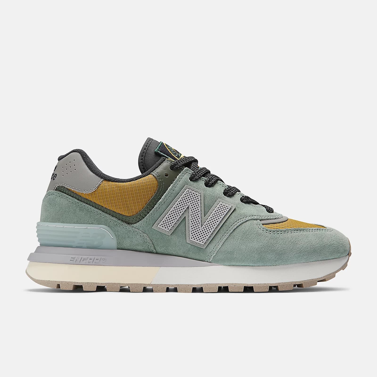 Stone Island x New Balance 574 Legacy Light Green